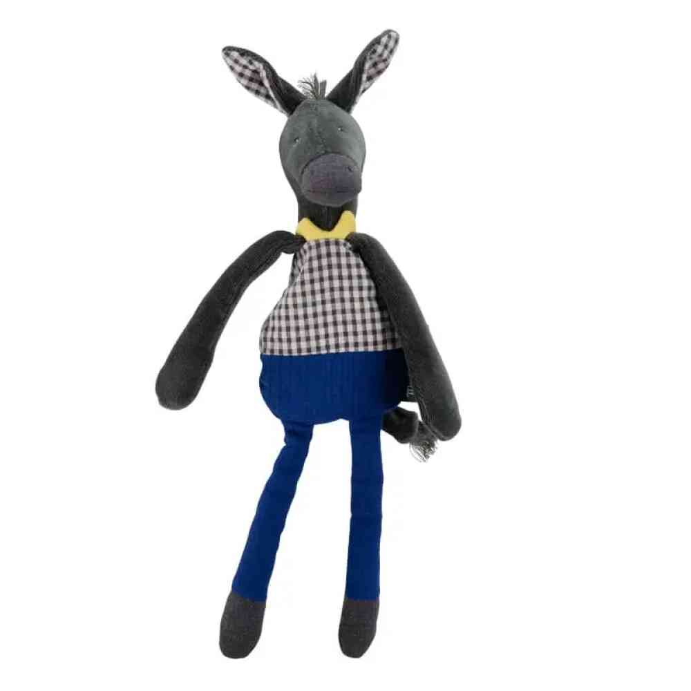 Moulin Roty – Anatole The Donkey – Rattle – Stuffed Toy