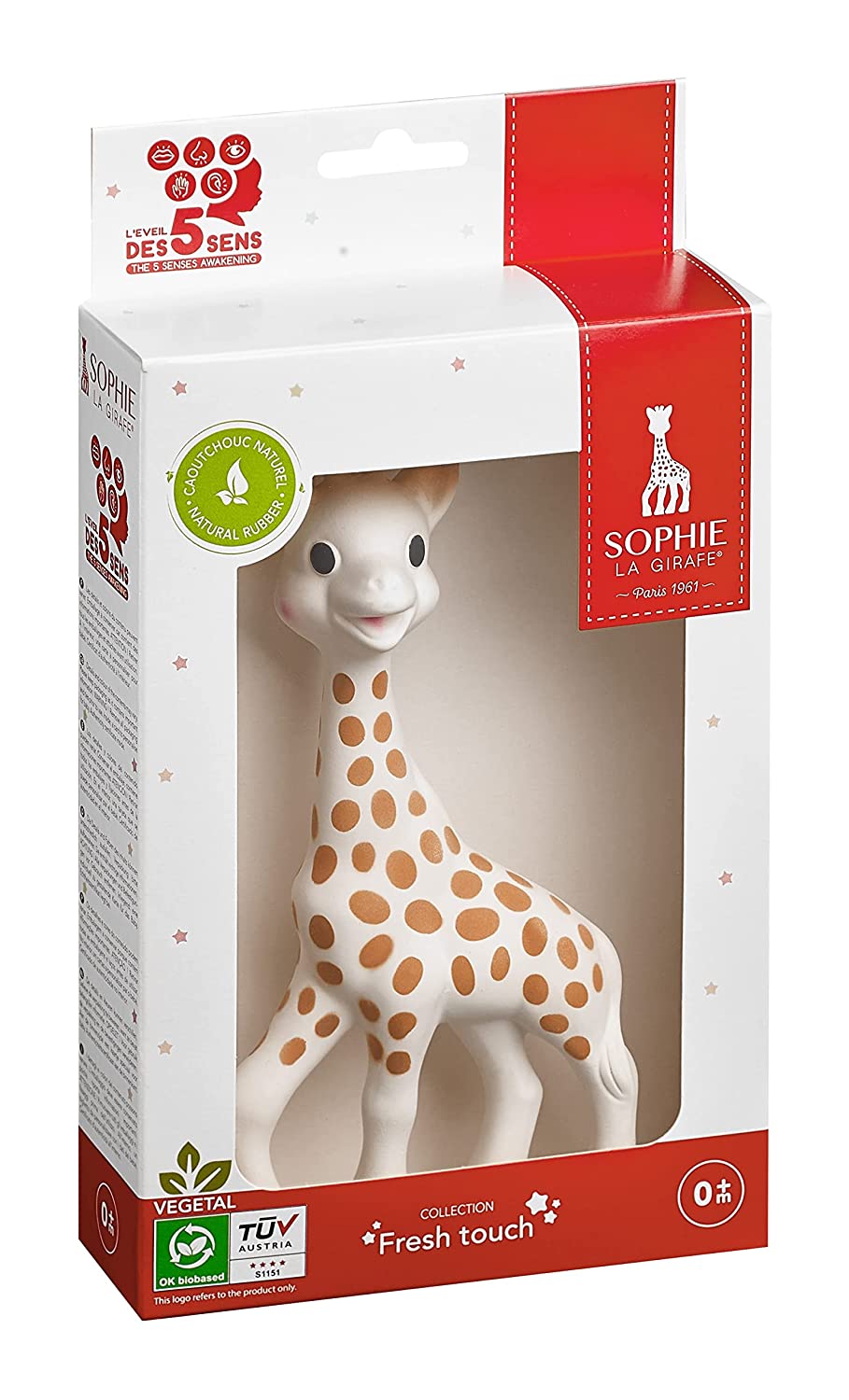 Hochet multi-texturé Sophie la girafe, Sophie la girafe de Sophie