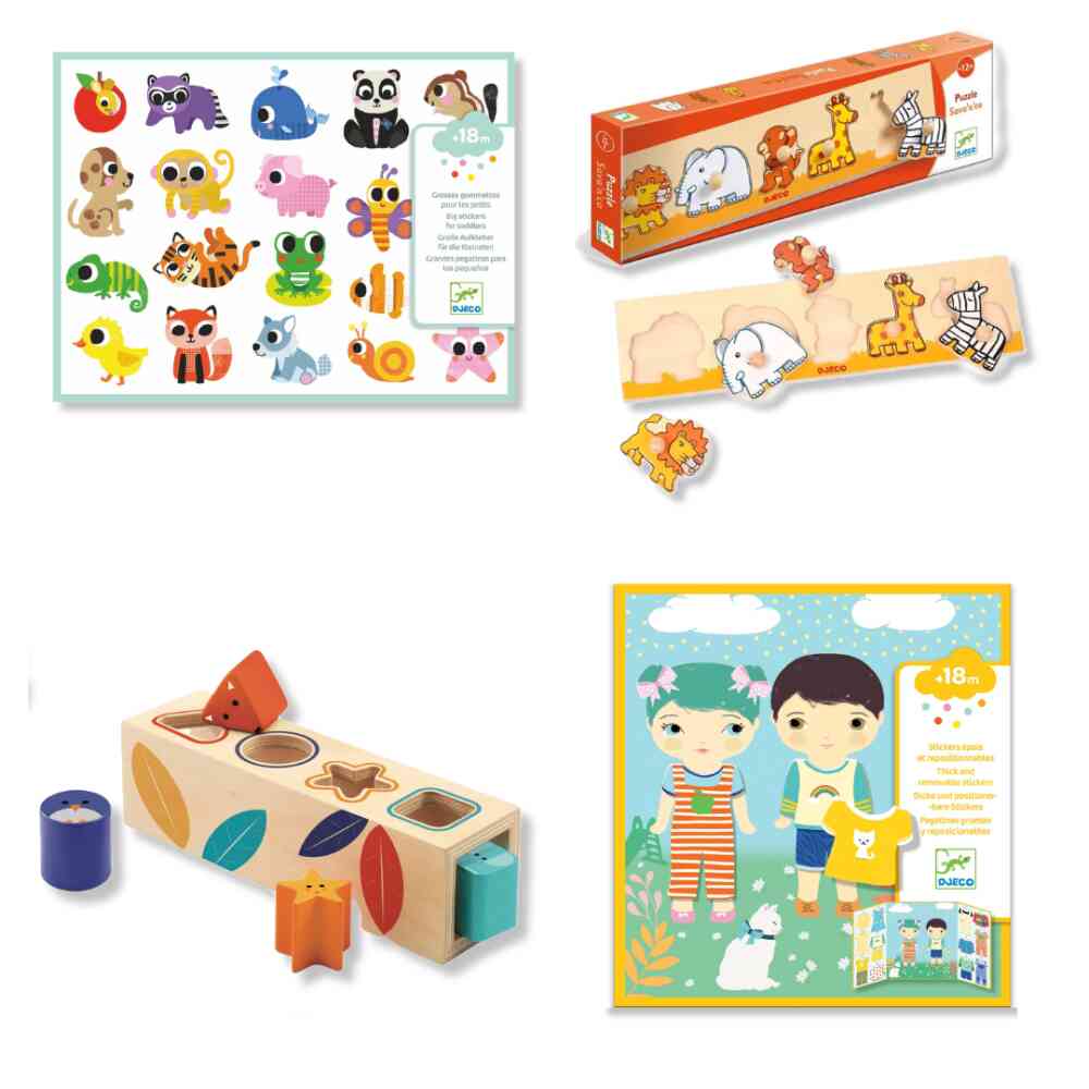 Djeco at home activity set 12-18 months