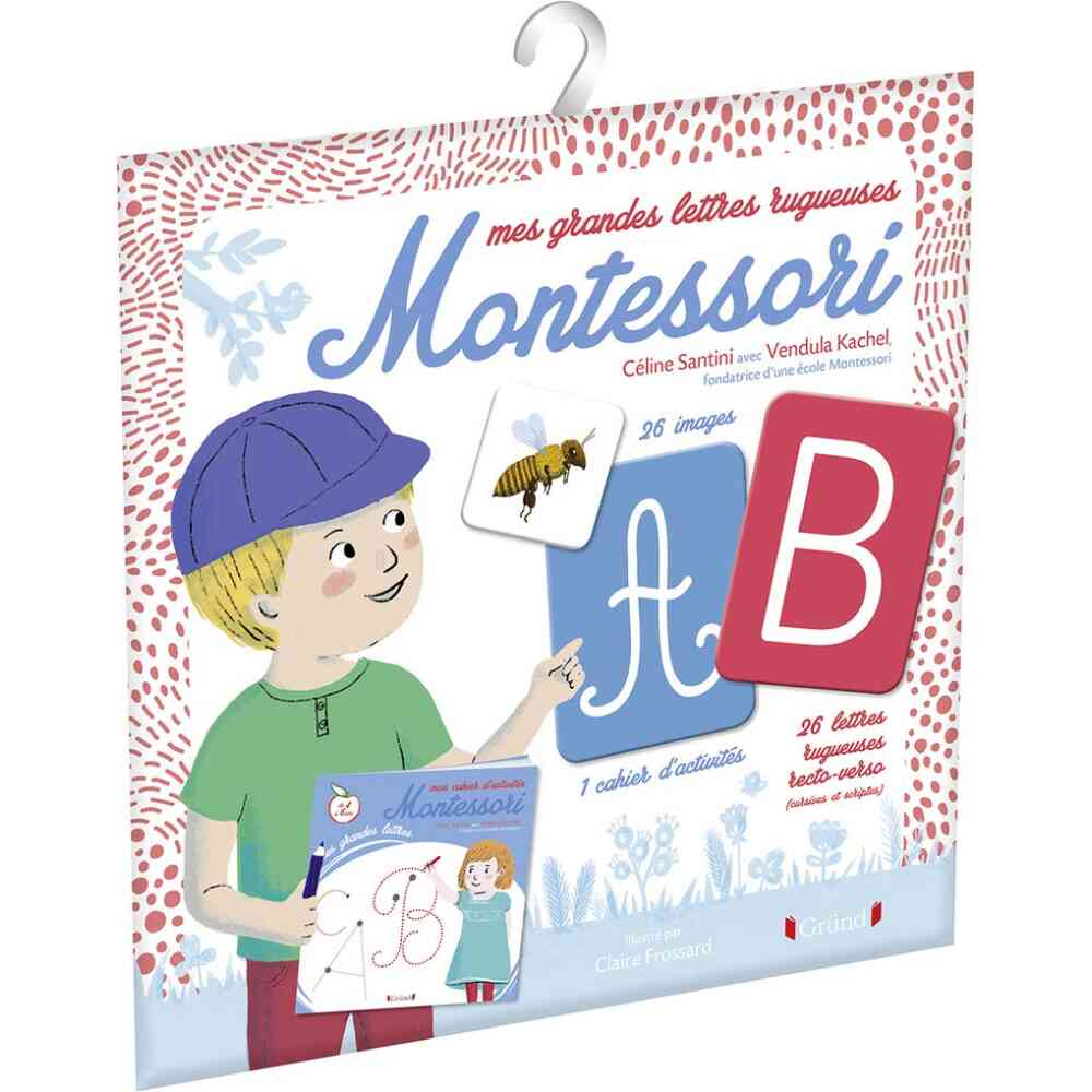 Grund - Mes grandes lettres rugueuses Montessori
